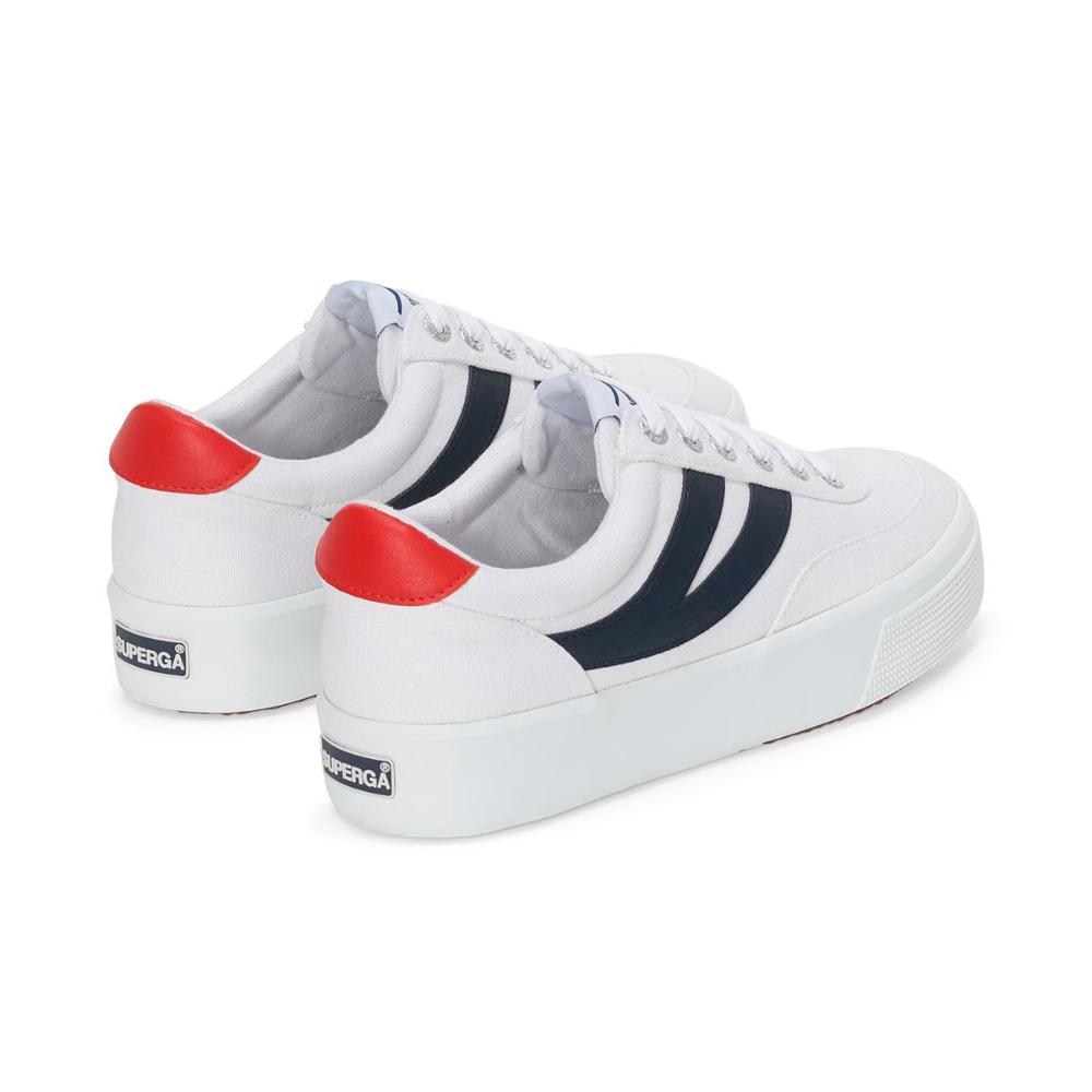 red superga platform